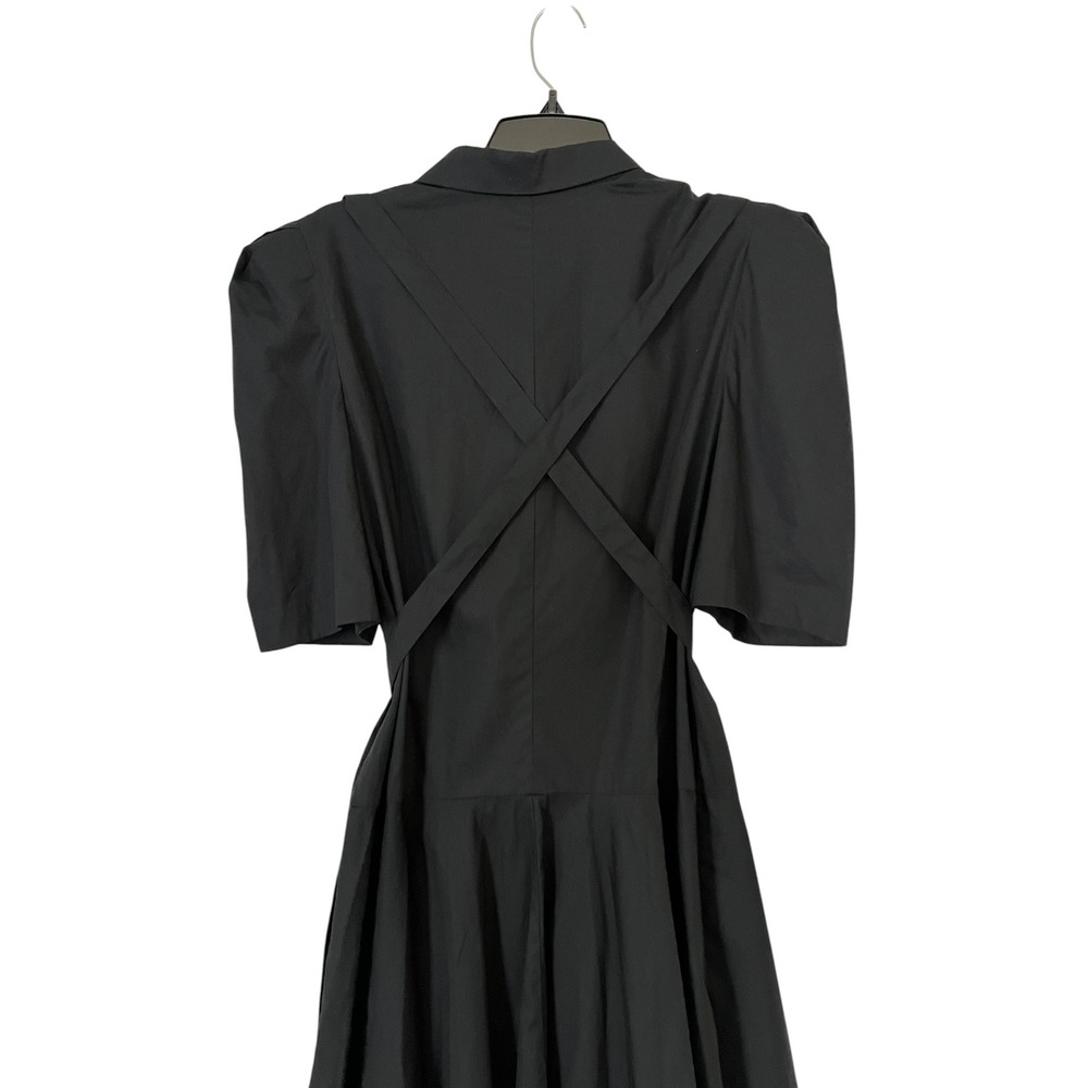 GARY GRAHAM 422 Amanda Cotton Poplin Button Down Shirt Dress - Picture 5 of 13